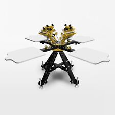 Sérigraphie Carrousel pour Quatre Couleurs Machine D'Impression D'Écran