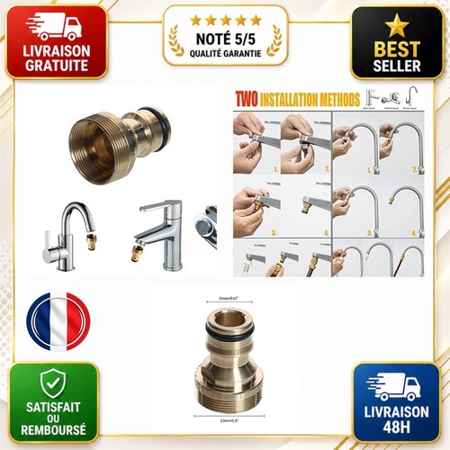 Adaptateur robinet cuisine