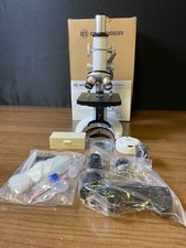 Bresser 5115528 White Black 2X Barlow WF 10X Professional Microscope Ages 6+
