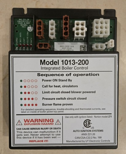 Electronic controls - ut,