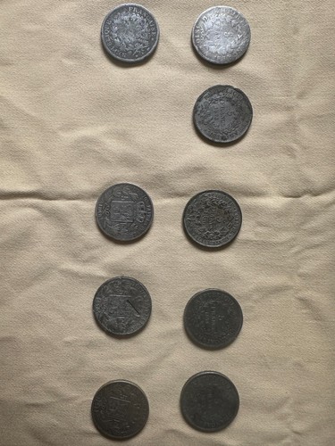 Lot pieces ecu avant - lot, 6