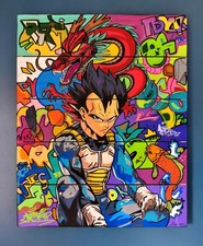 Tableau street art sur bois