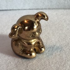 Vintage Bucki Carbon’s Brass Dog Figurine/ Paperweight 