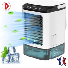 Mini Climatiseur portable Refroidisseur d'air Ventilateur Silencieux 900 ml