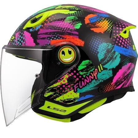 Casque ouvert noir pour