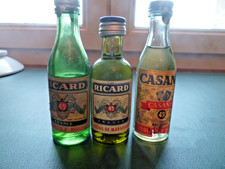 lot 3 mignonettes pastis