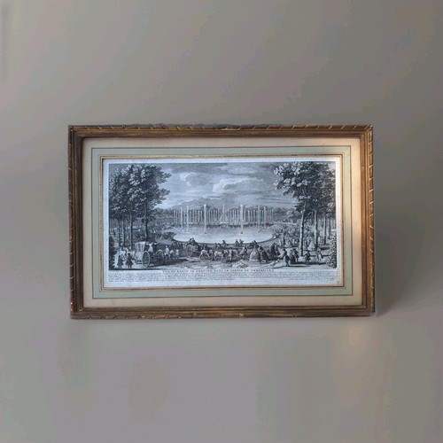 Gravure ancienne vue du - gravure, "vue