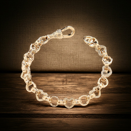 Bracelet femme heart belcher - bracelet,