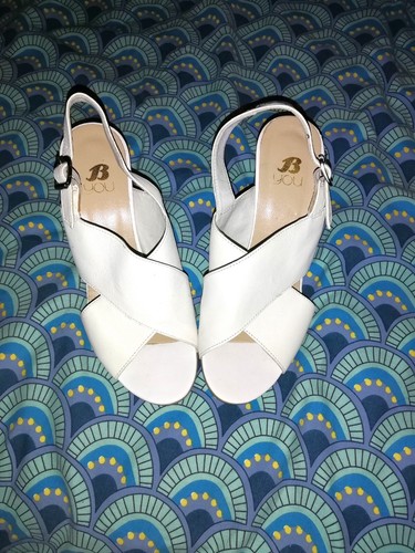 Sandales blanches talons - ,