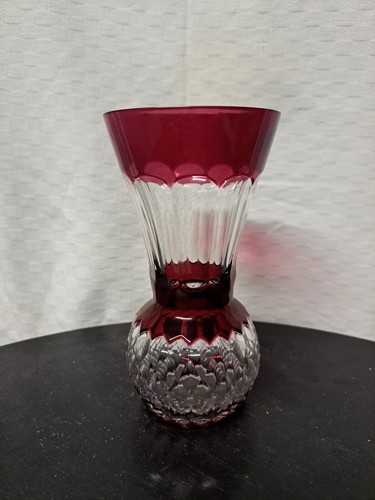 Vase cristal val saint - saint, lambert