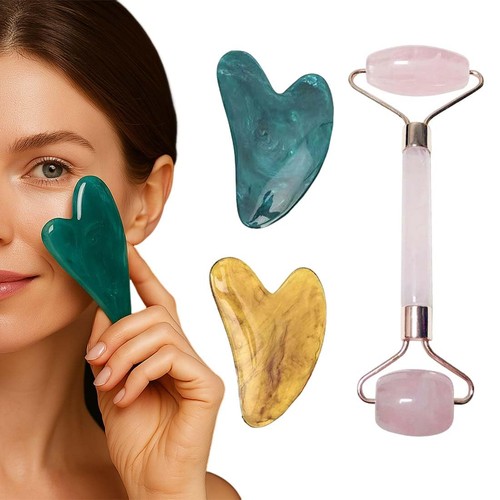 Pcs pierre gua sha visage - gua,