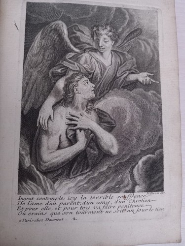 Gravure ancienne xviiiè de - gravure,
