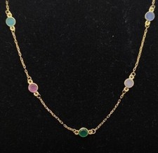 Collier Or 18K 750 Mls. Avec 5