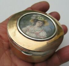 ANCIEN TABATIERE ARGENT MASSIF