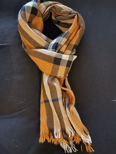 Echarpe burberry check orange - burberry,