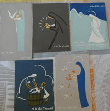 5 Pious Images Jouarre