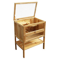Cage pour Hamster Clapier pour petits animaux Abri pour rongeurs Hamster Bois