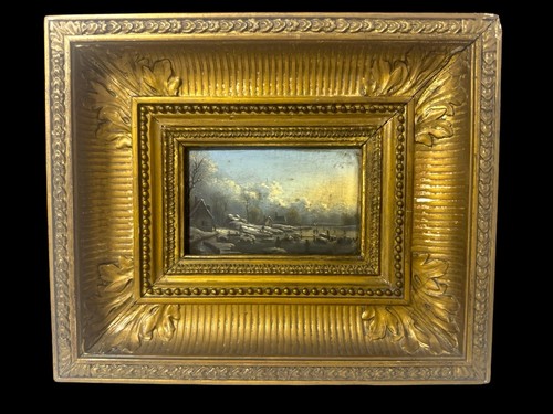 Tableau ancien signé - , a