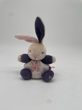 KALOO FRANCE Pink Purple Bunny Rabbit Soft Toy Plush Butterfly 6"