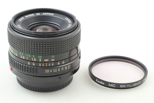 Near mint canon 28mm - [near,