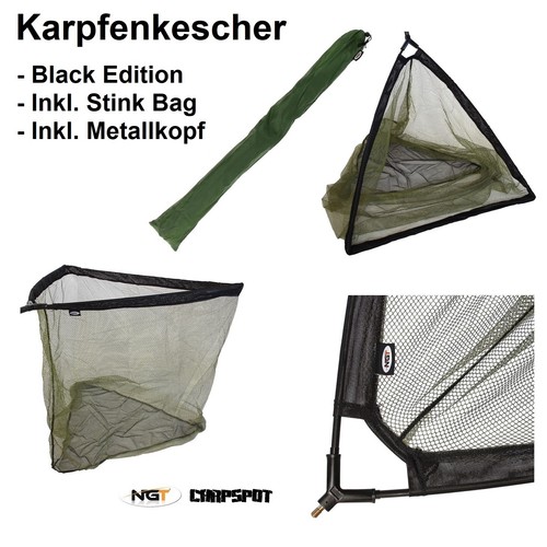 Epuisette carpe sac - carpe, +
