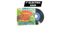 Disque 45 Tours Vinyle 7" The Electric Hair aquarius 1971 FR  Rock
