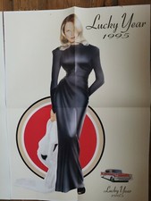  affiche pin up Lucky strike