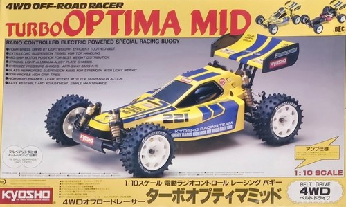 Kyosho turbo optima mid 1987 - kyosho,