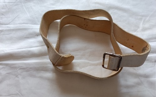 Bretelle buffle blanc - en, pour
