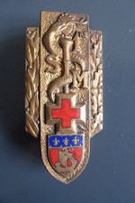 ORIGINAL MILITAIRE INSIGNE 1°