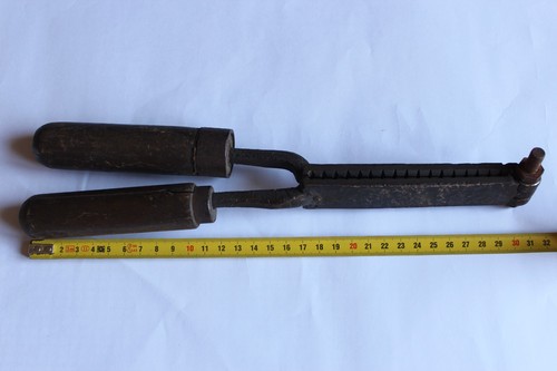 Old lead mold - lead, /