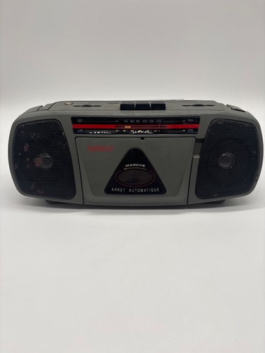 Poste radio cassette vintage