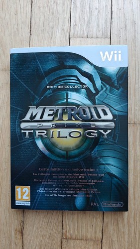 Jeu wii metroid prime trilogy - metroid,