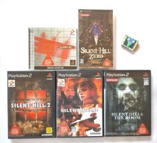 Lot 5 PS1&PS2 Silent Hill 1 2 3 4 PSP Zero Konami PlayStation Japan Horror Game