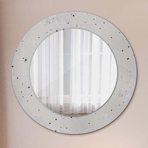Mural rond miroir avec - miroir, cadre
