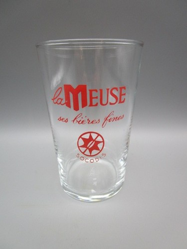 Verre bière publicitaire - verre,