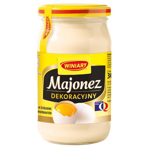 Mayonnaise décorative winiary - mayonnaise,