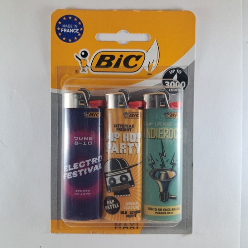 Lot briquets bic - bic, maxi