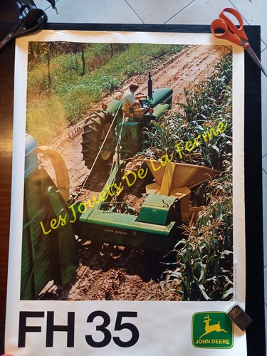 Affiche john deere - john, ensileuse