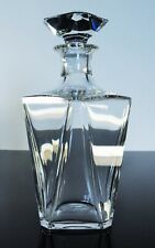 ANTIQUE WHISKEY CARAFE COGNAC CRYSTAL BLOW SIZE HARCOURT BACCARAT SIGN