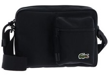 LACOSTE sac à épaule bandoulière Neocroc Reporter Bag Noir