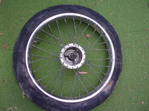 Jante roue avant peugeot - jante, 15"