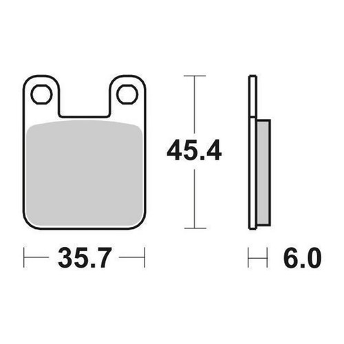 Plaquettes frein sbs 559hf - de,