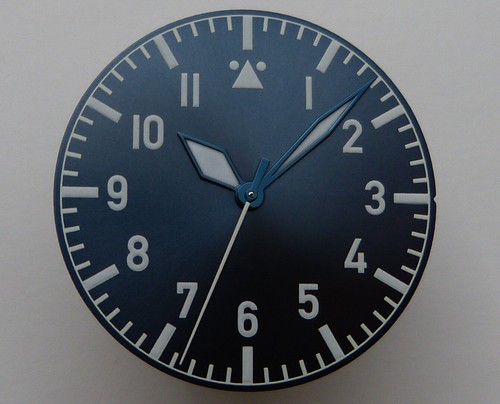 Cadran aiguilles blue - cadran,
