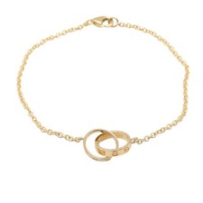 CARTIER Baby Love Bracelet 18KYG Yellow Gold Used unisex