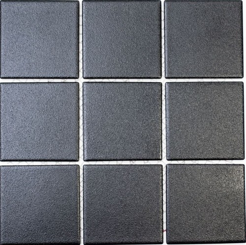 Mosaïque céramique noir - mosaïque, mat