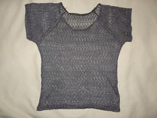 T-shirt en maille ajourée