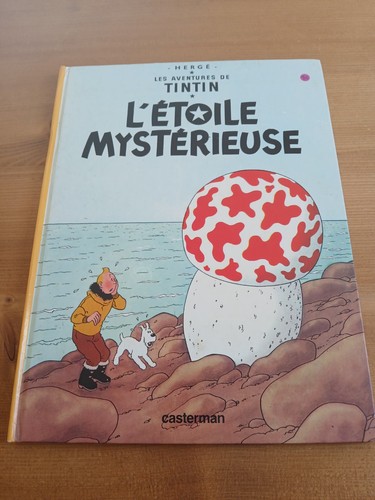 Tintin l étoile - bd,