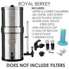 Royal Berkey Unit/Housing ONLY- Open Box (Filters NOT included PLEASE READ)