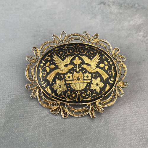 Broche damasquinado tolède - de,
